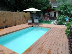 Flat with panoramic terrace and private pool mt5x3, Taormina